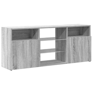 Έπιπλο Τηλεόρασης με LED Γκρι Sonoma 120 x 30 x 50 εκ. - Pakobazaar