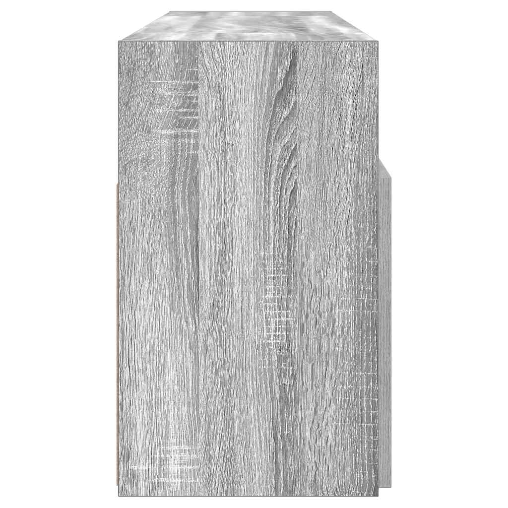 Έπιπλο Τηλεόρασης με LED Γκρι Sonoma 120 x 30 x 50 εκ. - Pakobazaar