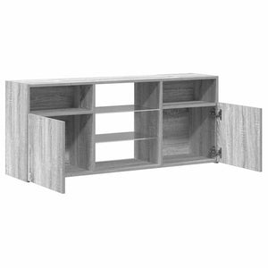 Έπιπλο Τηλεόρασης με LED Γκρι Sonoma 120 x 30 x 50 εκ. - Pakobazaar