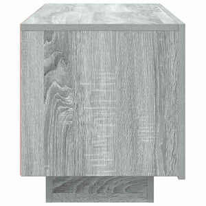Έπιπλο Τηλεόρασης Γκρι Sonoma 100x35x40 εκ. από Επεξεργ. Ξύλο