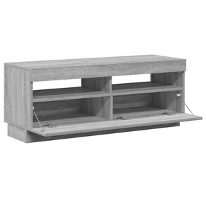 Έπιπλο Τηλεόρασης με LED Γκρι Sonoma 100x35x40 εκ. - Pakobazaar