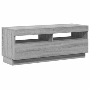 Έπιπλο Τηλεόρασης με LED Γκρι Sonoma 100x35x40 εκ. - Pakobazaar