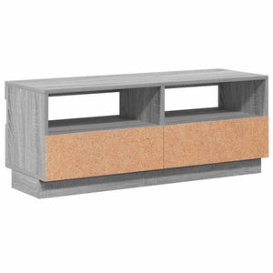 Έπιπλο Τηλεόρασης με LED Γκρι Sonoma 100x35x40 εκ. - Pakobazaar
