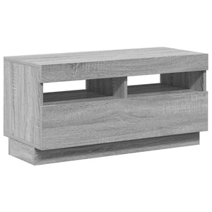 Έπιπλο Τηλεόρασης με LED Γκρι Sonoma 80x35x40 εκ. - Pakobazaar