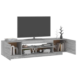 Έπιπλο Τηλεόρασης με LED Γκρι Sonoma 160x35x40εκ. - Pakobazaar