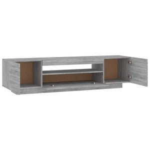 Έπιπλο Τηλεόρασης με LED Γκρι Sonoma 160x35x40εκ. - Pakobazaar