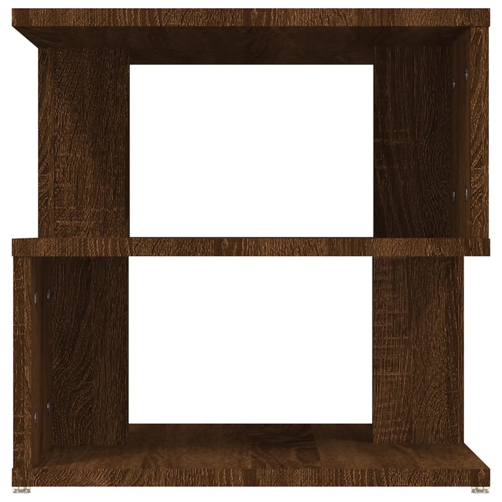 Βοηθητικό Τραπέζι Καφέ Δρυς 40x40x40 εκ. Επεξεργασμένο Ξύλο - Pakobazaar
