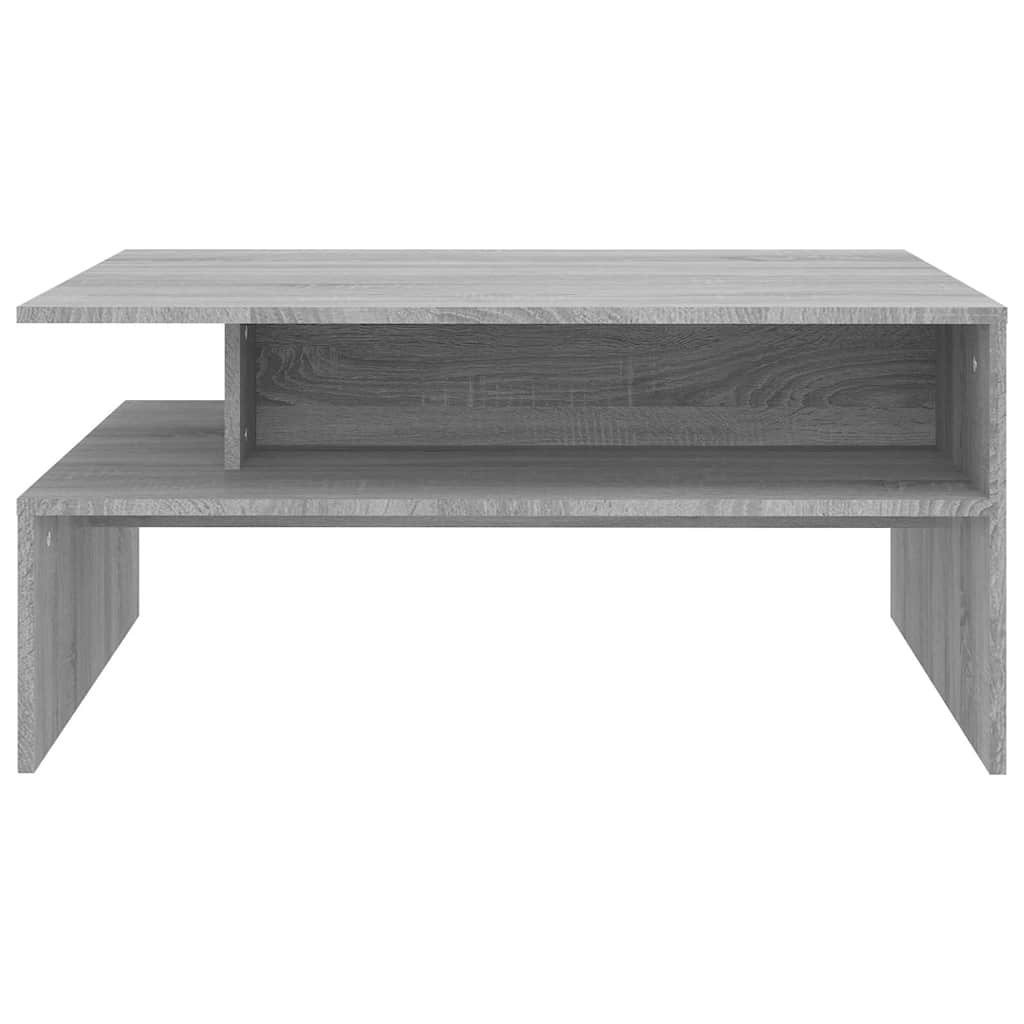 Τραπεζάκι Σαλονιού Γκρι Sonoma 90x60x42,5 εκ.Επεξεργασμένο Ξύλο