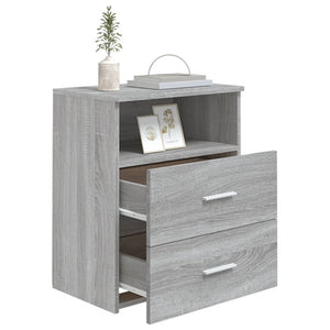 Κομοδίνο Γκρι Sonoma 50 x 32 x 60 εκ. - Pakobazaar