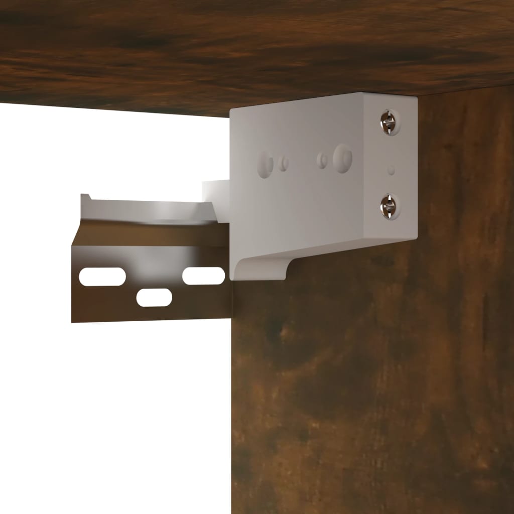 Κρεμαστό Ντουλάπι Καπνιστή Δρυς 60x30x30 εκ. Επεξεργασμένο Ξύλο - Pakobazaar