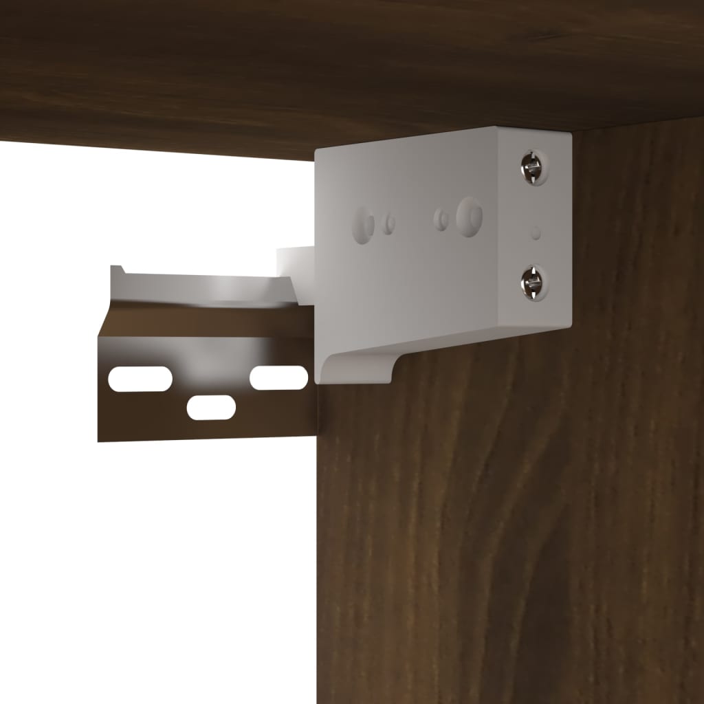 Έπιπλα Τηλεόρασης Κρεμαστά Καφέ 60x30x30 εκ. Επεξ. Ξύλο - Pakobazaar