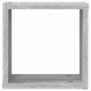 Ράφια Τοίχου 4 τμχ. Γκρίζο Σονομα 26 x 15 x 26 cm