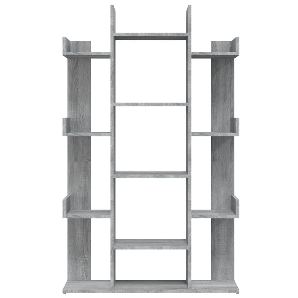 Βιβλιοθήκη Γκρι Sonoma 86x25,5x140 εκ. από Επεξεργασμένο Ξύλο