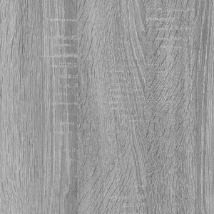 Βιβλιοθήκη Γκρι Sonoma 86x25,5x140 εκ. από Επεξεργασμένο Ξύλο