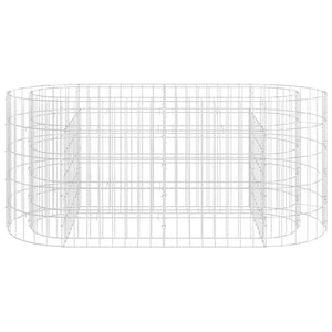 Συρματοκιβώτιο-Γλάστρα Υπερυψωμένη 120x50x50 εκ. Γαλβαν. Ατσάλι - PAKOBAZAAR