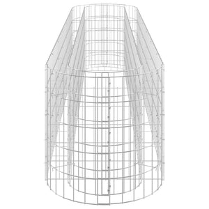 Συρματοκιβώτιο-Γλάστρα Υπερυψωμένη 260x50x50 εκ. Γαλβαν. Ατσάλι - PAKOBAZAAR