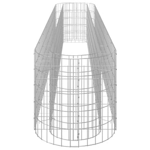 Συρματοκιβώτιο-Γλάστρα Υπερυψωμένη 330x50x50 εκ. Γαλβαν. Ατσάλι - PAKOBAZAAR