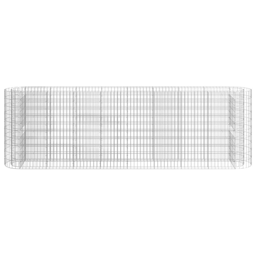 Συρματοκιβώτιο-Γλάστρα Υπερυψωμένη 330x50x100 εκ Γαλβαν. Ατσάλι - PAKOBAZAAR