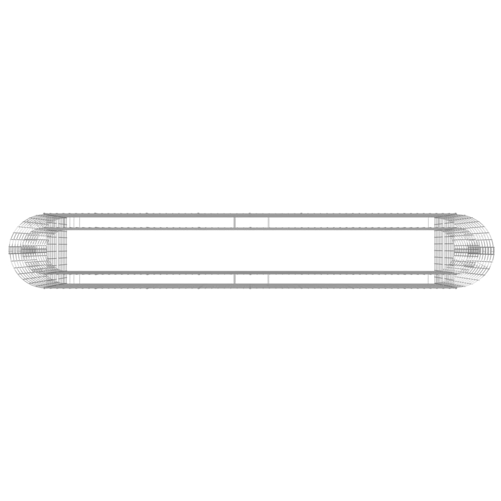 Συρματοκιβώτιο-Γλάστρα Υπερυψωμένη 330x50x100 εκ Γαλβαν. Ατσάλι - PAKOBAZAAR