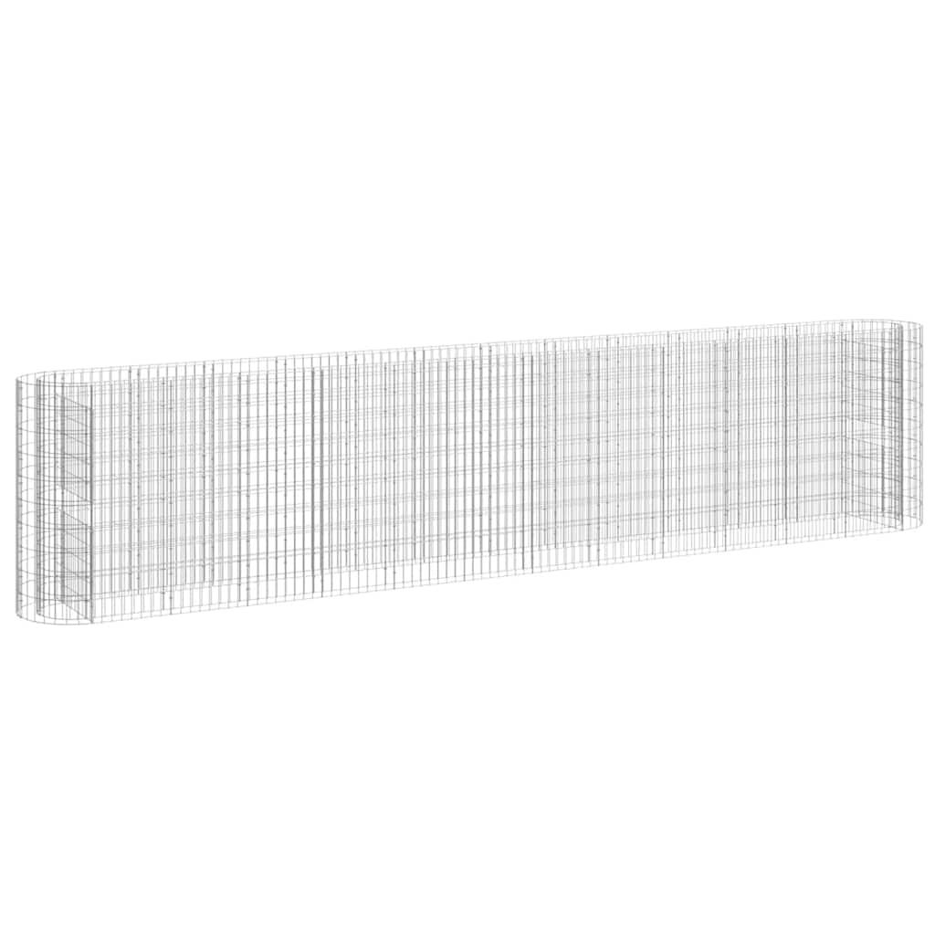 Συρματοκιβώτιο-Γλάστρα Υπερυψωμένη 470x50x100 εκ Γαλβαν. Ατσάλι - PAKOBAZAAR