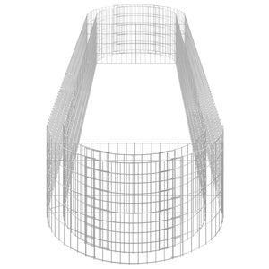 Συρματοκιβώτιο-Γλάστρα Υπερυψωμένη 400x100x50 εκ Γαλβαν. Ατσάλι - PAKOBAZAAR
