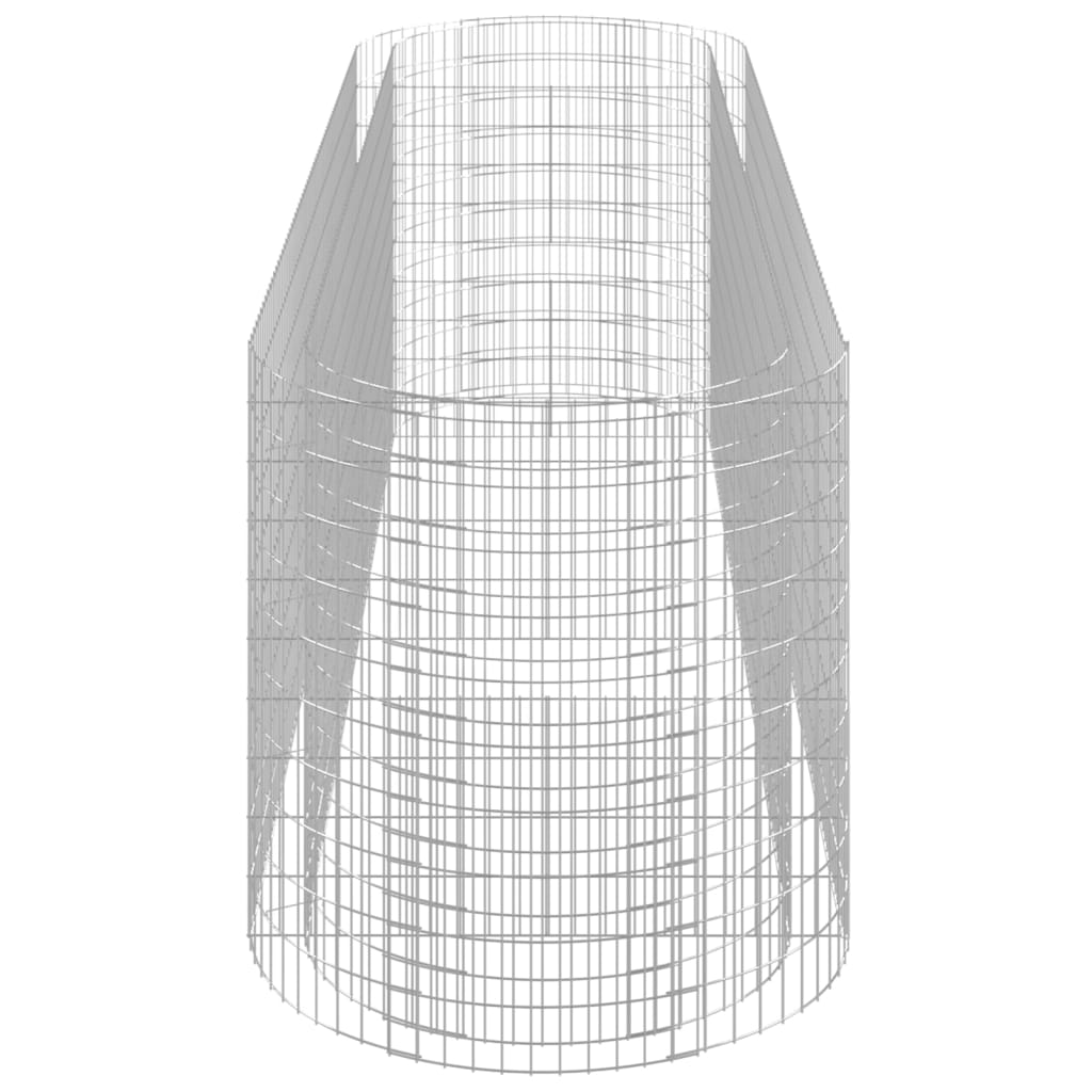 Συρματοκιβώτιο-Γλάστρα Υπερυψωμένη 400x100x100 εκ Γαλβ. Ατσάλι - PAKOBAZAAR