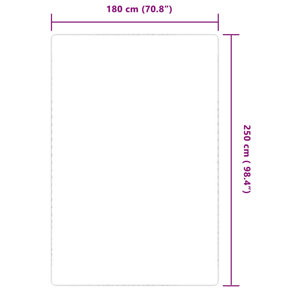 Χαλί 180 x 250 εκ. από Γιούτα με Υπόστρωμα από Λάτεξ - Pakobazaar