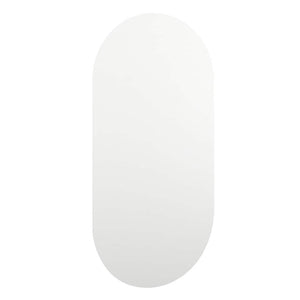 Καθρέφτης με Φώτα LED 40x20 εκ. Γυαλί Οβάλ - PAKOBAZAAR