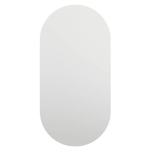Καθρέφτης με Φώτα LED 60x30 εκ. Γυαλί Οβάλ - PAKOBAZAAR