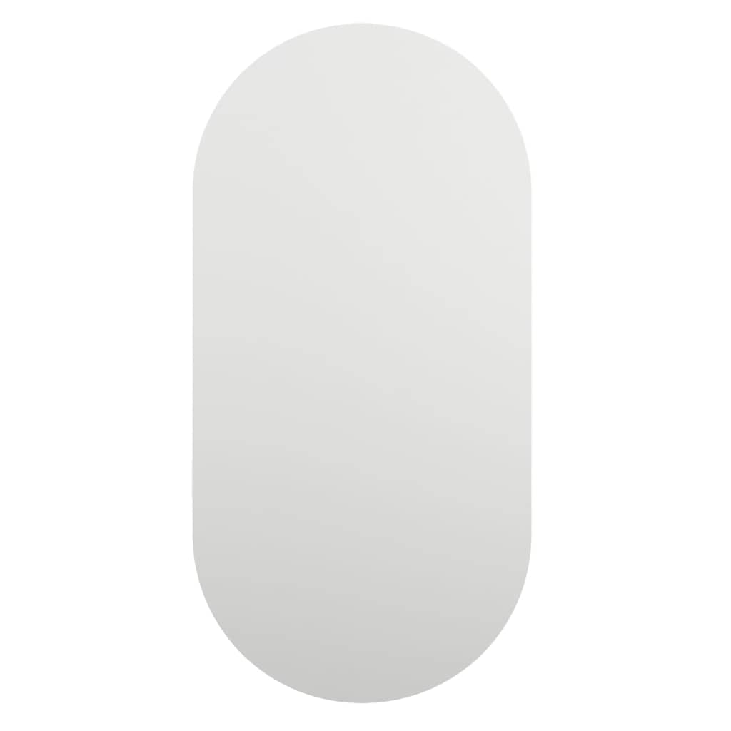 Καθρέφτης με Φώτα LED 80x40 εκ. Γυαλί Οβάλ - PAKOBAZAAR
