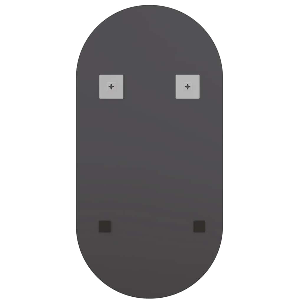 Καθρέφτης με Φώτα LED 80x40 εκ. Γυαλί Οβάλ - PAKOBAZAAR