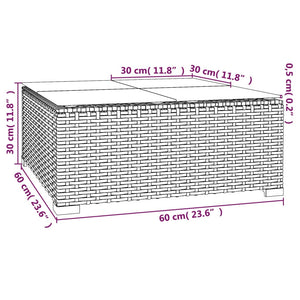 Σαλόνι Κήπου 5 Τεμαχίων Καφέ από Συνθετικό Ρατάν με Μαξιλάρια - PAKOBAZAAR