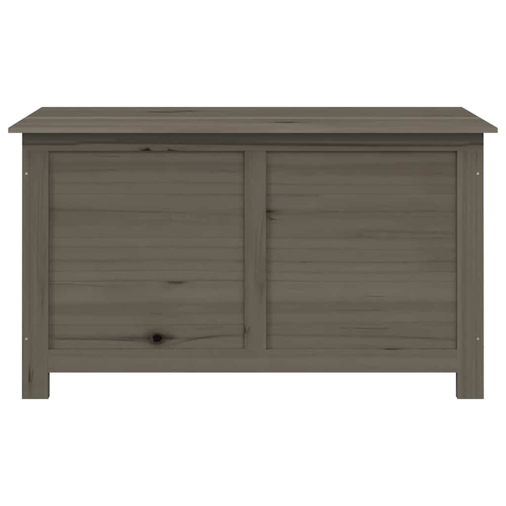 Κουτί Μαξιλαριών Εξ. Χώρου Ανθρακί 100x50x56 εκ. Μασίφ Ελάτη - PAKOBAZAAR