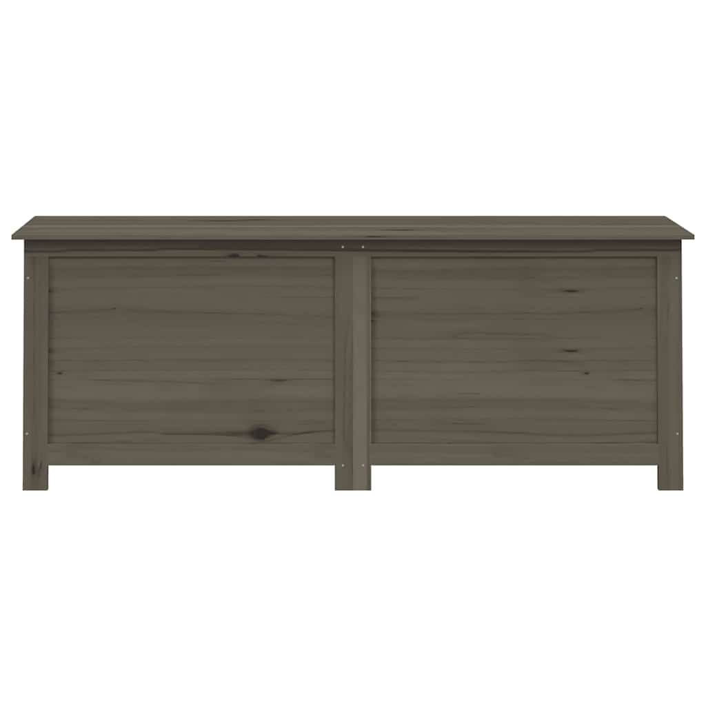 Κουτί Μαξιλαριών Εξ. Χώρου Ανθρακί 150x50x56 εκ. Μασίφ Ελάτη - PAKOBAZAAR