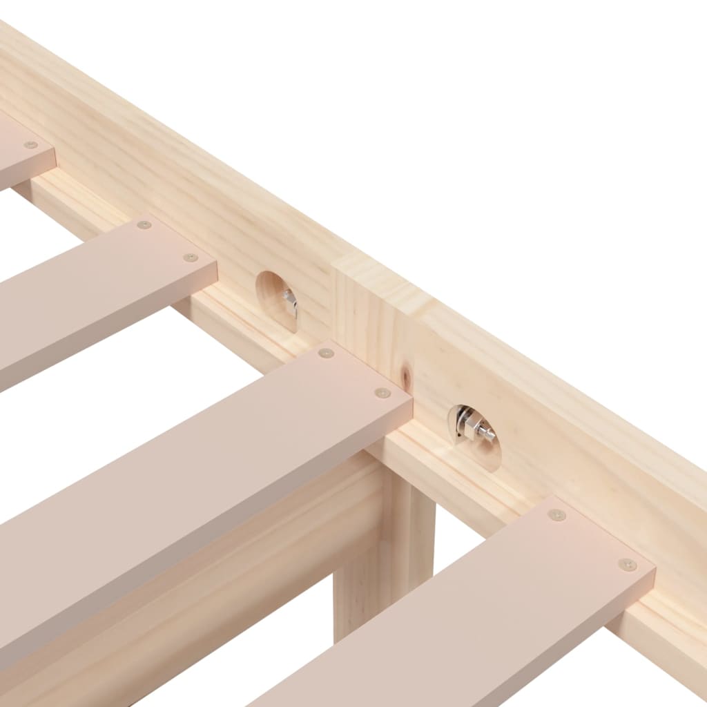 Πλαίσιο Κρεβατιού 75 x 190 εκ. από Μασίφ Ξύλο Small Single