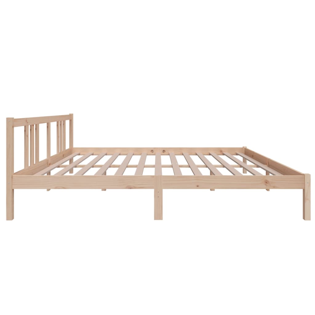 Πλαίσιο Κρεβατιού 180 x 200 εκ. Μασίφ Ξύλο Super King Size