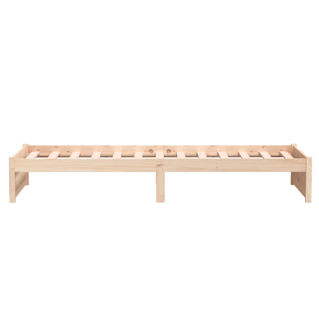 Πλαίσιο Κρεβατιού 75 x 190 εκ. από Μασίφ Ξύλο Small Single - Pakobazaar