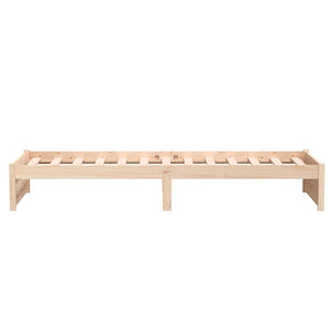 Πλαίσιο Κρεβατιού 75 x 190 εκ. από Μασίφ Ξύλο Small Single - Pakobazaar