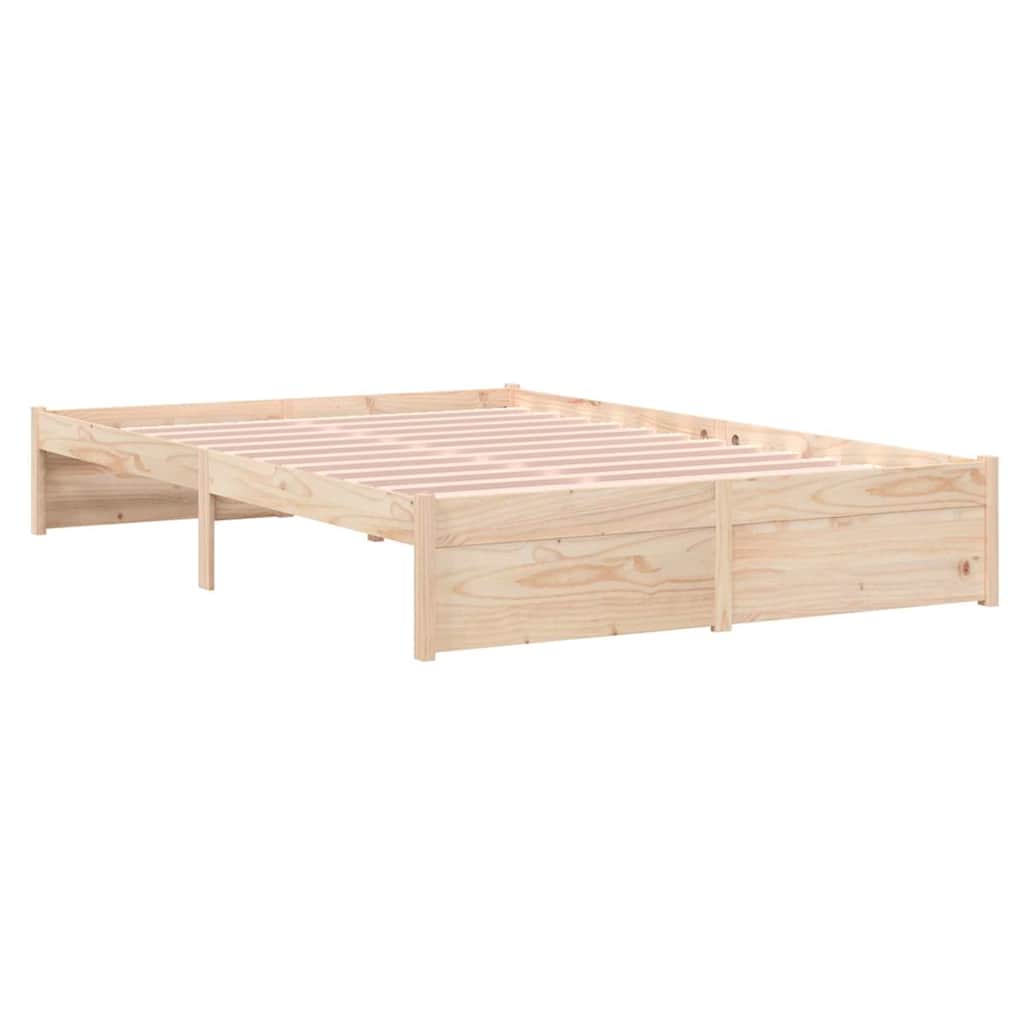 Πλαίσιο Κρεβατιού 120 x 190 εκ. από Μασίφ Ξύλο Small Double