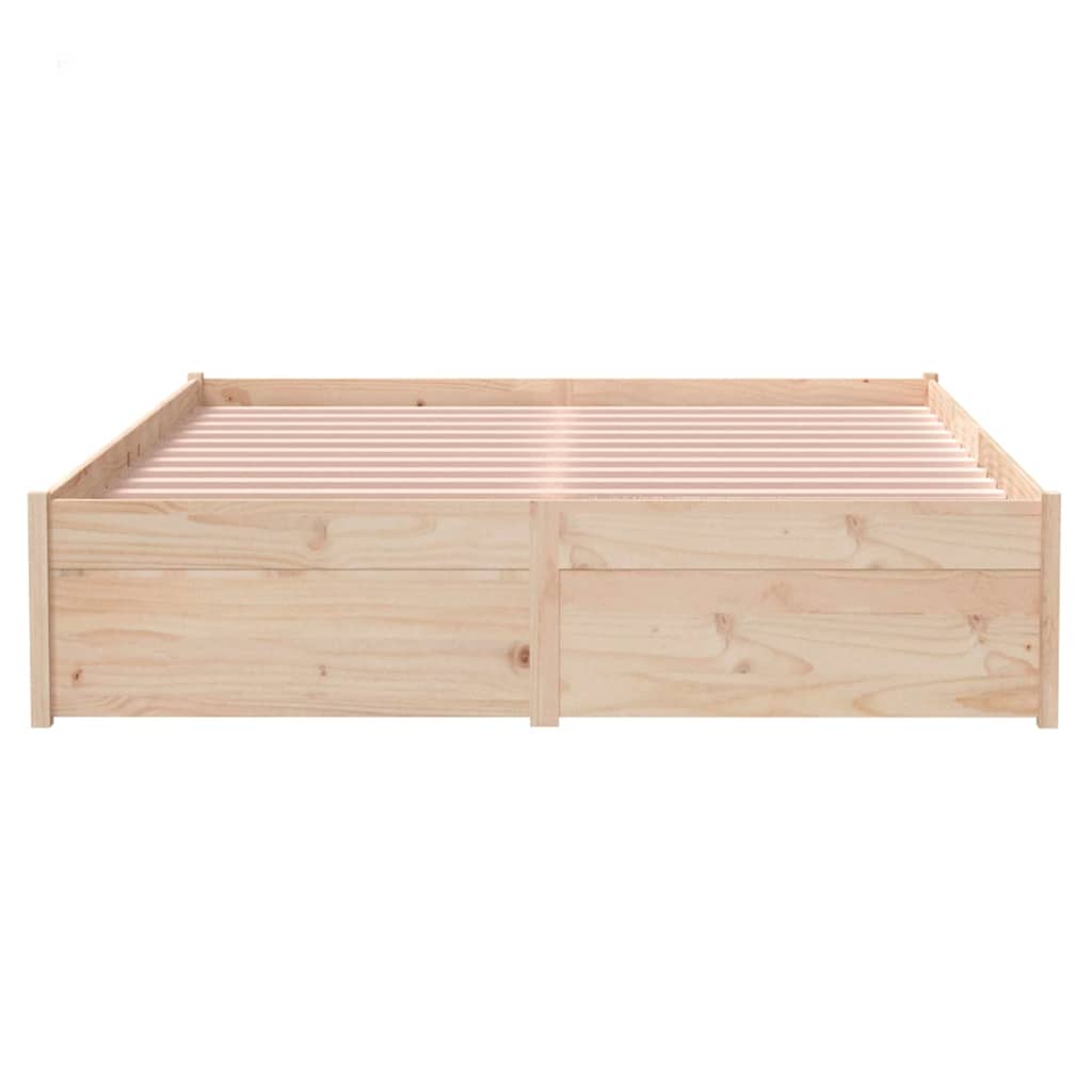 Πλαίσιο Κρεβατιού 120 x 190 εκ. από Μασίφ Ξύλο Small Double