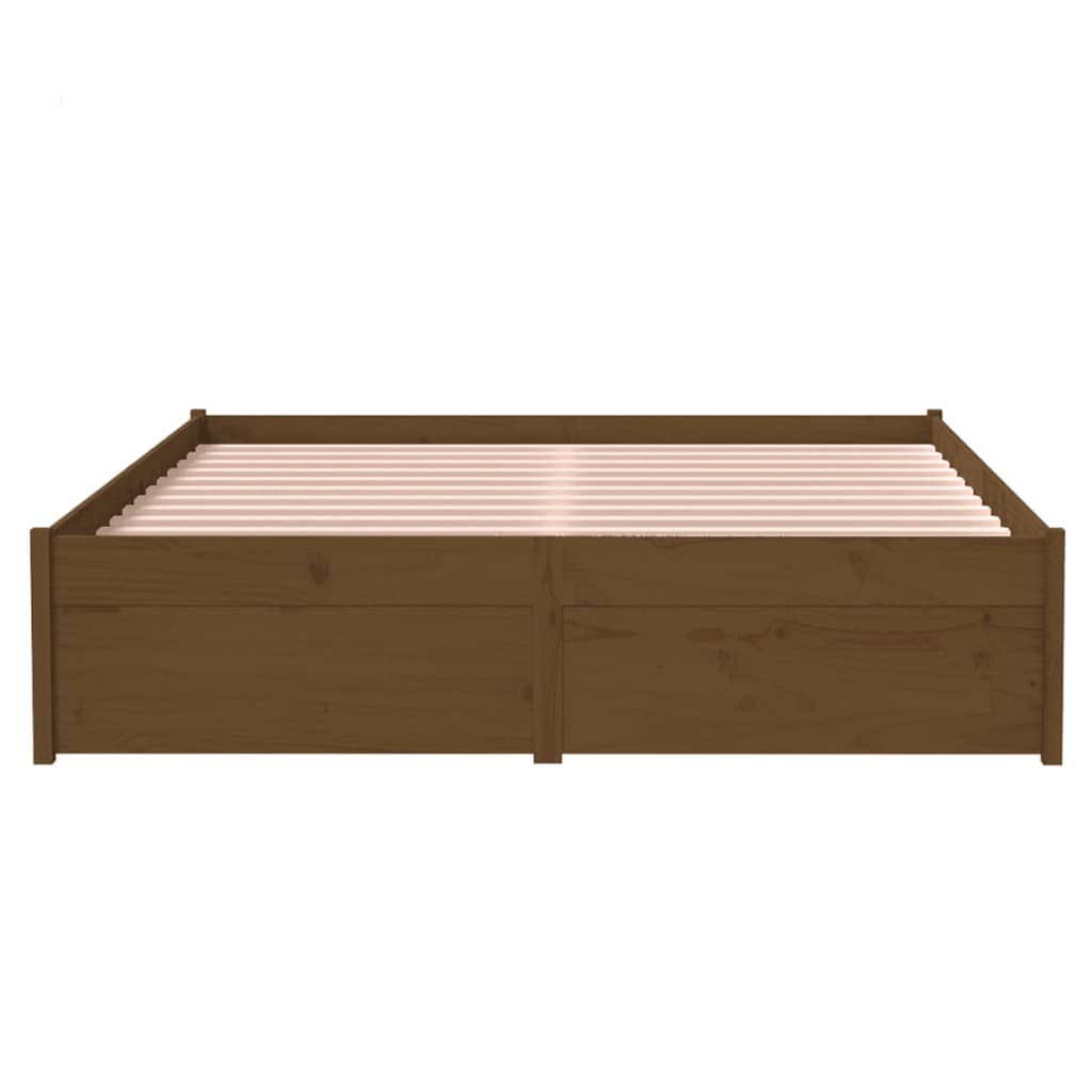 Πλαίσιο Κρεβατιού Μελί 120x190 εκ. Μασίφ Ξύλο Small Double