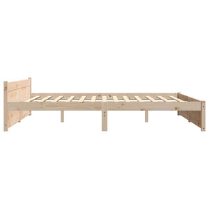 Πλαίσιο Κρεβατιού 180 x 200 εκ. Μασίφ Ξύλο Super King Size