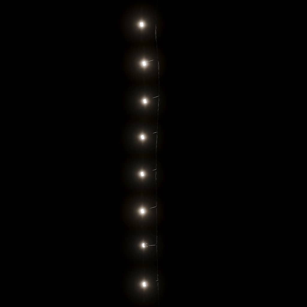 Φωτάκια με 150 LED Ψυχρό Λευκό 15 μ. από PVC