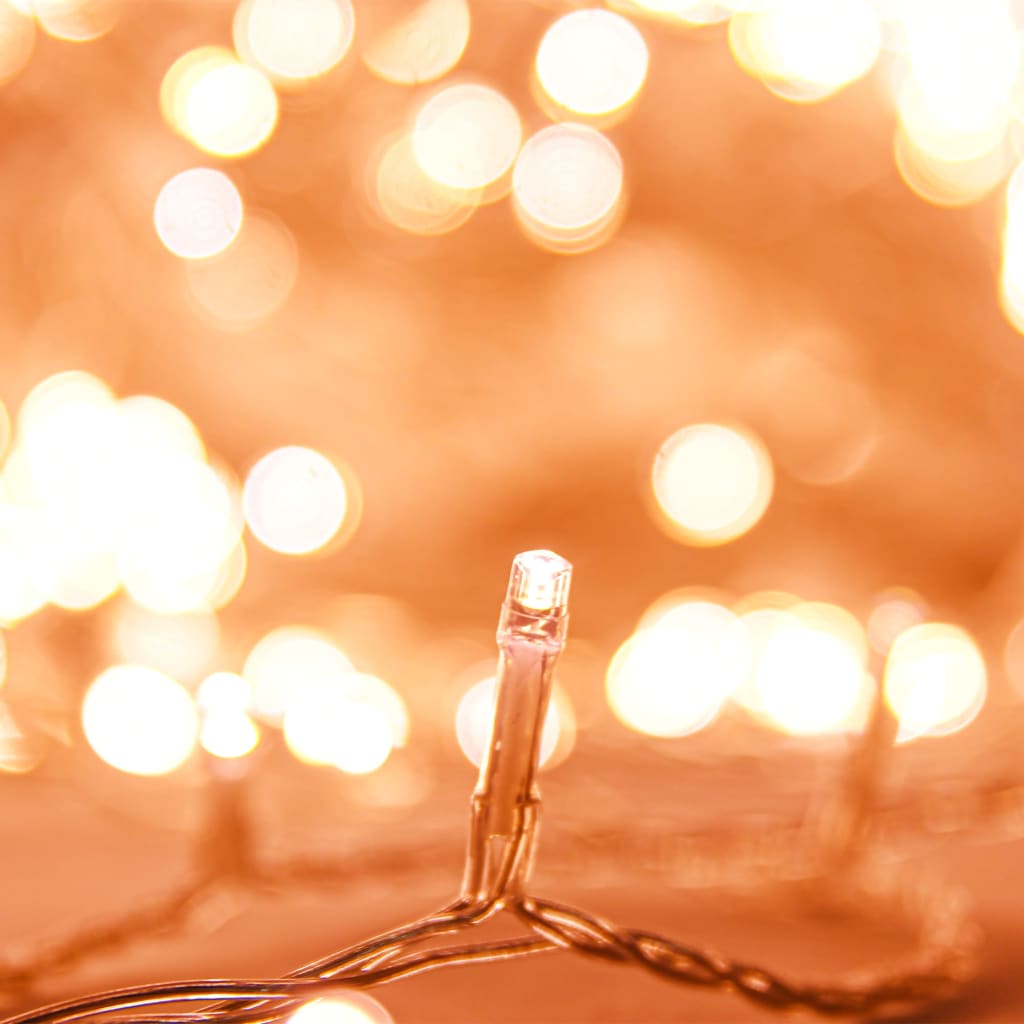 Φωτάκια με 400 LED Θερμό Λευκό 40 μ. από PVC