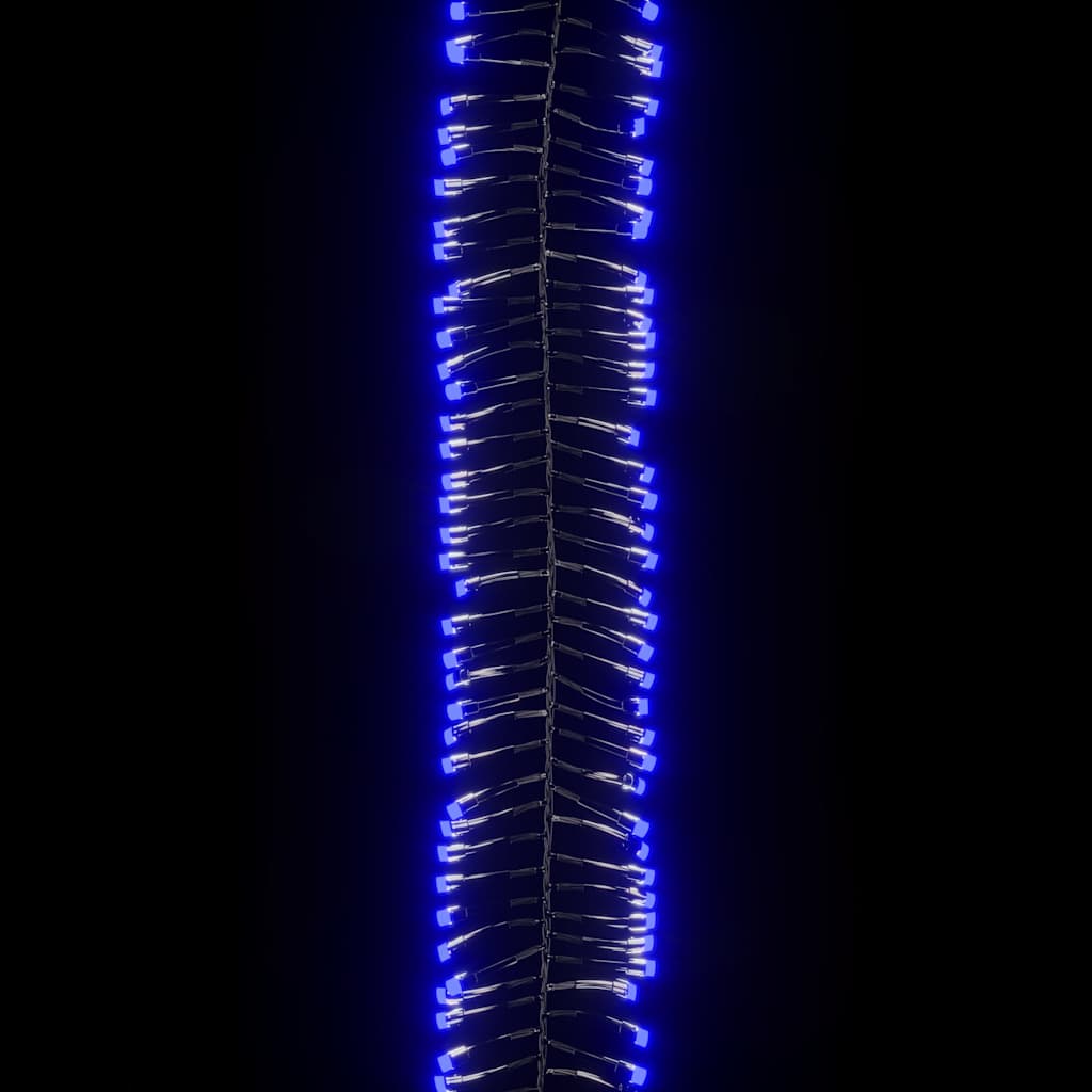 Φωτάκια Cluster με 400 LED Μπλε από PVC