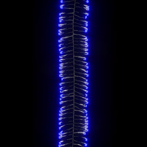 Φωτάκια Cluster με 400 LED Μπλε από PVC