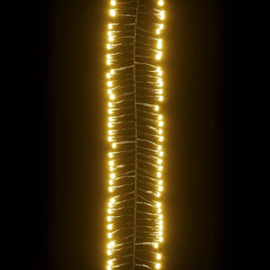 Φωτάκια Cluster με 1000 LED Θερμό Λευκό από PVC