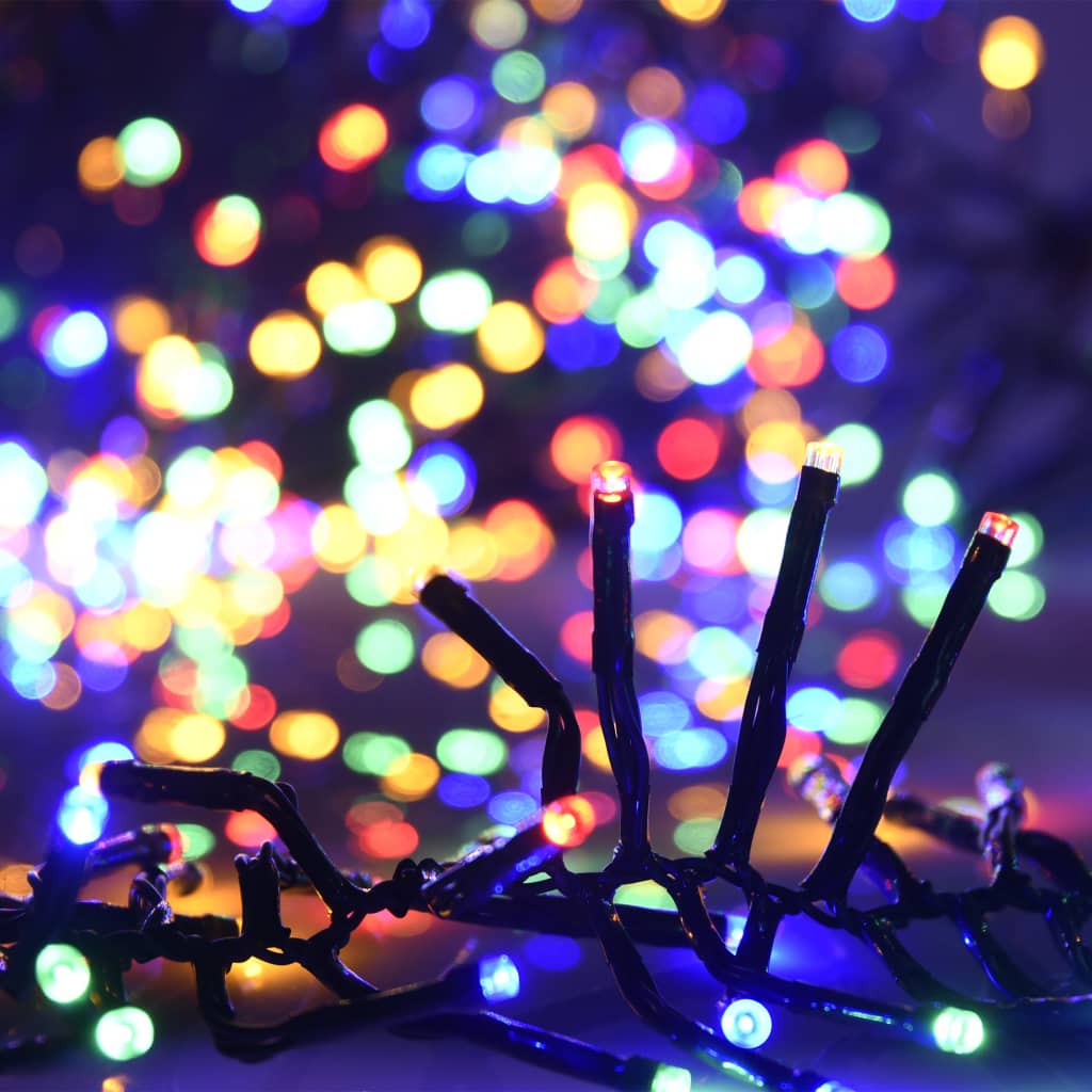 Φωτάκια Cluster με 1000 LED Πολύχρωμα από PVC