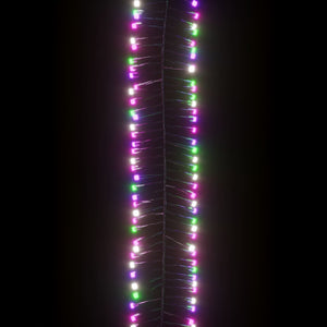 Φωτάκια Cluster με 2000 LED Παστέλ Πολύχρωμα από PVC
