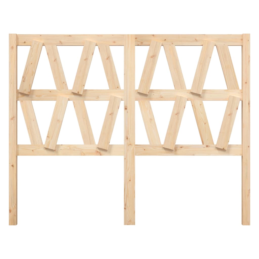 Κεφαλάρι Κρεβατιού 146 x 4 x 100 εκ. από Μασίφ Ξύλο Πεύκου - Pakobazaar